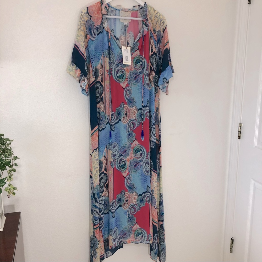 NWT Johnny Was Cordelia Easy Midi Dress - Picture 2 of 9